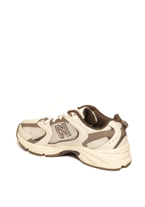 sneaker 530 bianco/marrone NEW BALANCE | 530ASM-BIA/MARRONE